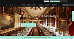 Desktop Screenshot of goodwood.com